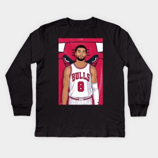 Zach Lavine Kids Long Sleeve T-Shirt